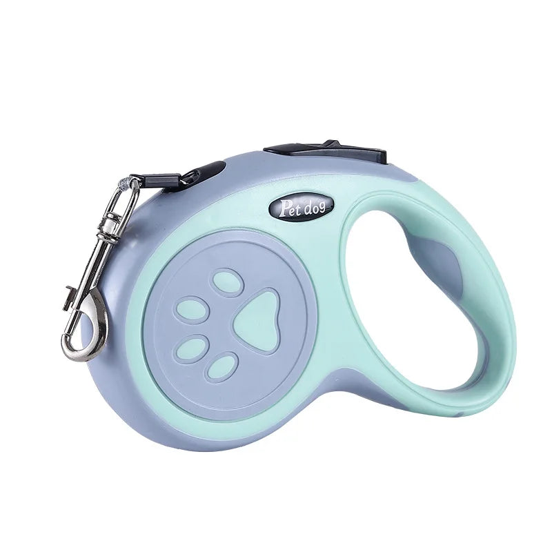 Nylon Dog Leash Automatic Retractable Durable Lead Extending Walking Running