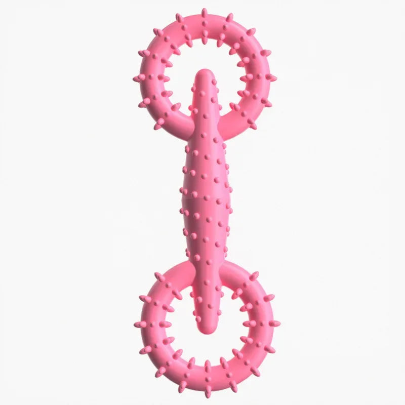 Indestructible Pull Ring Dog Toys Interactive Chew Puppy Chewing Toy