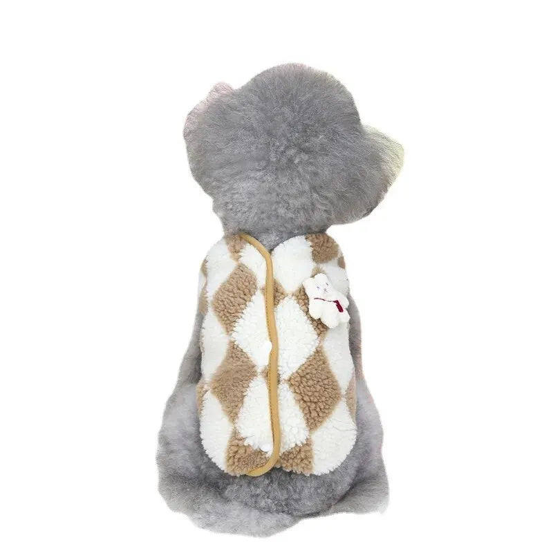 Soft Warm Jumpsuits Pet Clothing for Small Dog Puppy Costume